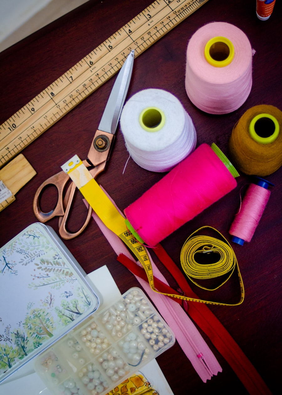 Tailor measuring fabric for a custom piece